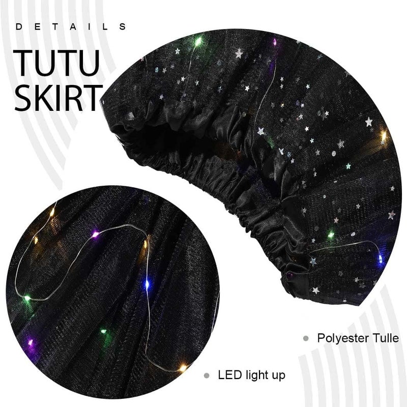 TWINKLEDE Light Up Tutu Skirt Led Tulle Tutus Glow Running Dance Costume Skirts for Women - Image 5